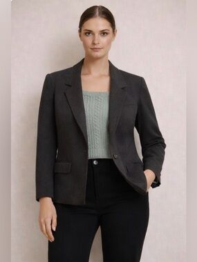 Pendleton Charcoal Women's Blazer